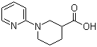 1-(2-吡啶)-3-哌啶羧酸结构式_876718-04-6结构式
