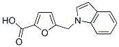 5-(1H-indol-1-ylmethyl)furan-2-carboxylic acid Structure,876881-48-0Structure