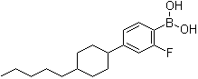 [4-(4-戊基环己基)-2-氟苯基]硼酸结构式_877052-48-7结构式