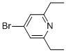 Pyridine, 4-bromo-2,6-diethyl- Structure,877133-54-5Structure