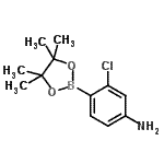 4-Amino-2-chlorophenylboronic acid, pinacol ester Structure,877160-63-9Structure