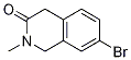 7-Bromo-1,4-dihydro-2-methyl-3(2h)-isoquinolinone Structure,877265-10-6Structure