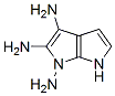 吡咯并[2,3-b]吡咯-1,2,3(6H)-三胺结构式_877396-86-6结构式