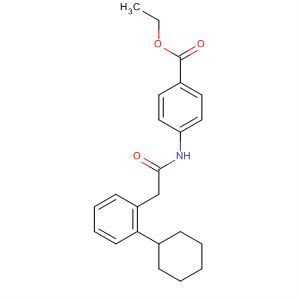 4-(2-环己基-2-苯基-乙酰基氨基)-苯甲酸乙酯结构式_877626-34-1结构式