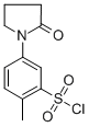 2-Methyl-5-(2-oxopyrrolidin-1-yl)benzenesulfonyl chloride Structure,878433-23-9Structure