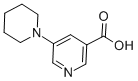 5-哌啶-1-烟酸结构式_878742-33-7结构式