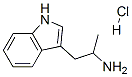 3-(2-氨基丙基)吲哚盐酸盐结构式_879-36-7结构式
