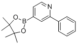 2-苯基吡啶-4-硼酸频那醇酯结构式_879291-26-6结构式