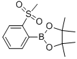 4,4,5,5-四甲基-2-[2-(甲基磺酰基)苯基]-1,3,2-二噁硼烷结构式_879648-22-3结构式