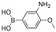 3-氨基-4-甲氧基苯硼酸结构式_879893-98-8结构式
