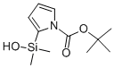 1-叔丁氧羰基-2-(羟基二甲基硅基)吡咯结构式_879904-82-2结构式