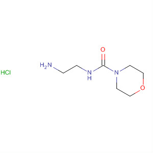 N-(2-氨基乙基)-4-吗啉羧酰胺盐酸盐结构式_88017-03-2结构式