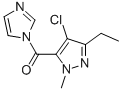 1-[(4-氯-3-乙基-1-甲基-1H-吡唑-5-基)羰基]-1H-咪唑结构式_880495-51-2结构式