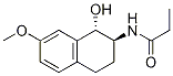 N-[(1s,2s)-1,2,3,4-四氢-1-羟基-7-甲氧基-2-萘]丙酰胺结构式_88058-73-5结构式