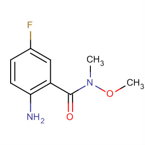 2-氨基-5-氟-n-甲氧基-n-甲基-苯甲酰胺结构式_880875-39-8结构式