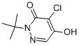 4-氯-2-(1,1-二甲基乙基)-5-羟基-3(2H)-吡嗪酮结构式_88093-48-5结构式