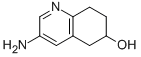 3-氨基-5,6,7,8-四氢-6-羟基喹啉结构式_881668-75-3结构式