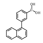 Boronic acid, [3-(1-naphthalenyl)phenyl]- Structure,881913-20-8Structure