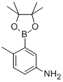 5-Amino-2-methylphenylboronic acid, pinacol ester Structure,882670-69-1Structure