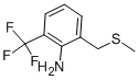 2-氨基-3-(甲基硫代甲基)三氟甲苯结构式_88301-96-6结构式