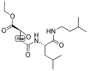 L-trans-Epoxysuccinyl-Leu-3-methylbutylamide-ethyl ester Structure,88321-09-9Structure
