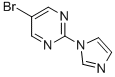 5-溴-2-(1H-咪唑-1-基)嘧啶结构式_883230-68-0结构式