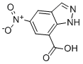 5-硝基-1H-吲唑-7-羧酸结构式_883290-89-9结构式