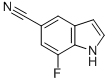 7-氟-1H-吲哚-5-甲腈结构式_883500-88-7结构式