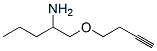(9ci)-1-(3-丁炔基氧基)-2-戊胺结构式_883516-71-0结构式