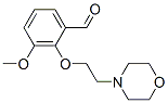3-Methoxy-2-[2-(4-morpholinyl)ethoxy]benzaldehyde Structure,883546-13-2Structure