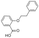 2-(2-苯基乙氧基)苯甲酸结构式_883546-53-0结构式