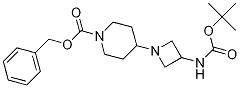 (1-CBZ-哌啶-4-基-氮杂啶-3-基)-氨基甲酸叔丁酯结构式_883546-87-0结构式