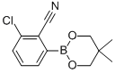 3-Chloro-2-cyanophenylboronic acid neopentyl glycol ester Structure,883899-06-7Structure