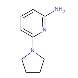 6-吡咯烷-1-基-吡啶-2-胺结构式_883987-27-7结构式