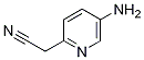5-氨基-2-吡啶乙腈结构式_883993-15-5结构式
