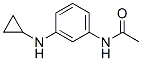 n-[3-(环丙基氨基)苯基]-乙酰胺结构式_884343-73-1结构式