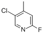 5-Chloro-2-fluoro-4-picoline Structure,884494-88-6Structure