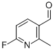 3-Pyridinecarboxaldehyde, 6-fluoro-2-methyl- Structure,884494-96-6Structure