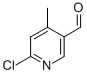 3-Pyridinecarboxaldehyde, 6-chloro-4-methyl- Structure,884495-38-9Structure