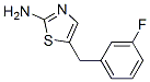 5-(3-Fluorobenzyl)-1,3-thiazol-2-amine Structure,884497-40-9Structure