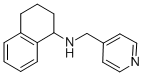 (吡啶-4-甲基)1,2,3,4-四氢萘-1-胺结构式_884497-50-1结构式