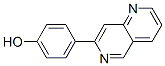 4-(1,6-Naphthyridin-7-yl)phenol Structure,884500-91-8Structure
