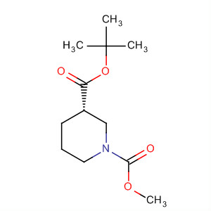 (S)-1,3-哌啶羧酸-1-(1,1-二甲基乙基)-3-甲酯结构式_88466-76-6结构式