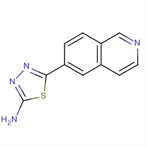 5-(Isoquinolin-6-yl)-1,3,4-thiadiazol-2-amine Structure,885223-56-3Structure