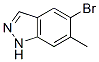 5-Bromo-6-methyl-1h-indazole Structure,885223-72-3Structure