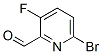 6-溴-3-氟-2-甲酰基吡啶结构式_885267-36-7结构式