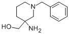 (3-氨基-1-苄基-3-哌啶)甲醇结构式_885268-85-9结构式