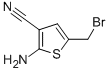 2-氨基-5-(溴甲基 )噻吩-3-甲腈结构式_885269-02-3结构式