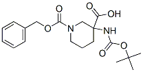 3-Boc-amino-1-Cbz-piperidine-3-carboxylic acid Structure,885270-31-5Structure