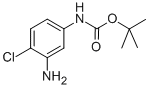 (3-氨基-4-氯苯基)-氨基甲酸叔丁酯结构式_885270-73-5结构式